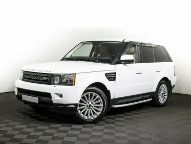 Range Rover Sport  I Рестайлинг 109000 км, Белый