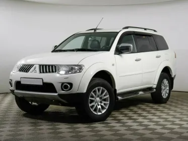Pajero Sport  II 125000 км, Белый