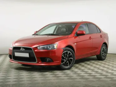 Lancer  X Рестайлинг 98000 км, Красный