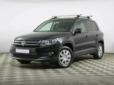 Tiguan  I Рестайлинг 78000 км, Черный