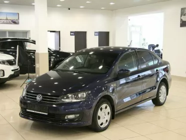 Polo  V Рестайлинг 99000 км, Синий