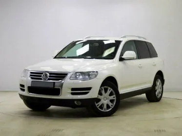 Touareg  I Рестайлинг 133000 км, Белый