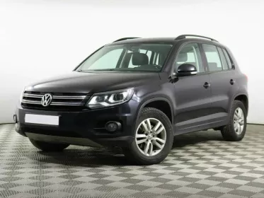 Tiguan  I Рестайлинг 74000 км, Черный