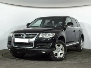 Touareg  I Рестайлинг 126000 км, Черный