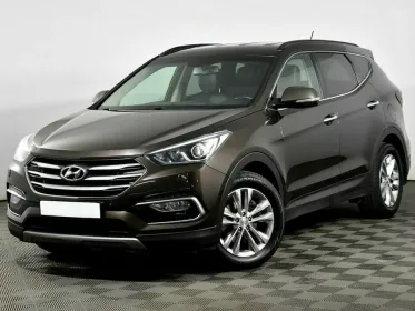 Santa Fe  III Рестайлинг 74000 км, Коричневый