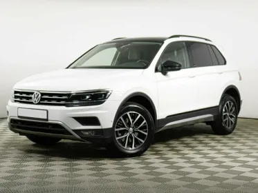 Tiguan  II 17000 км, Белый