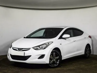 Elantra  V (MD) 100000 км, Белый