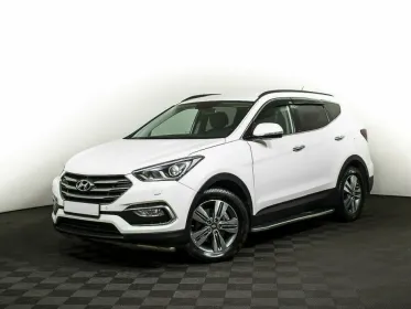 Santa Fe  III Рестайлинг 72000 км, Белый