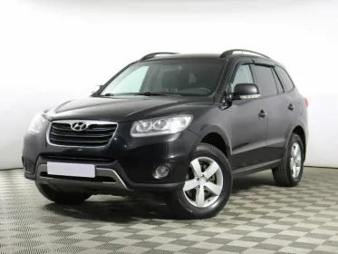 Santa Fe  II Рестайлинг 127000 км, Черный