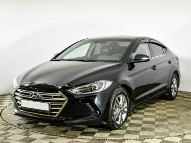 Elantra  VI (AD) 76000 км, Черный