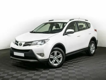 RAV4  IV (XA40) 115000 км, Белый