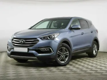 Santa Fe  III Рестайлинг 71000 км, Голубой