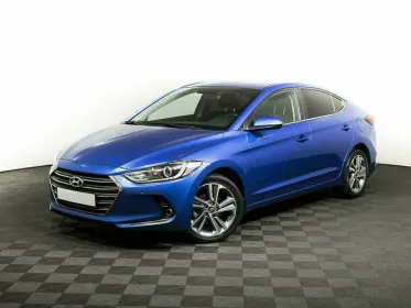 Elantra  VI (AD) 62000 км, Синий