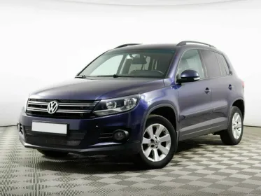 Tiguan  I Рестайлинг 91000 км, Синий