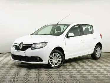 Sandero  II 66500 км, Белый