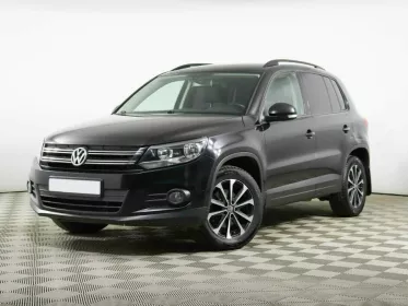 Tiguan  I Рестайлинг 89000 км, Черный
