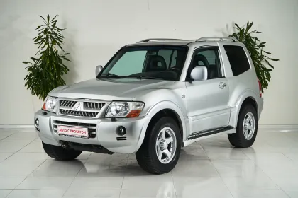 Pajero  III Рестайлинг 200000 км, Серебряный