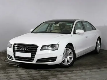 A8  III (D4) Рестайлинг 144000 км, Белый