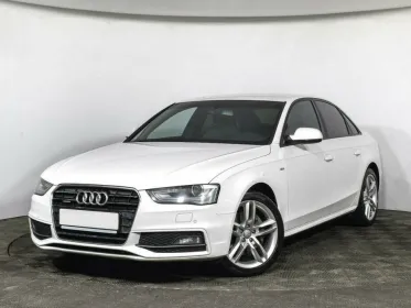 A4  IV (B8) Рестайлинг 99000 км, Белый