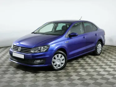 Polo  V Рестайлинг 49000 км, Синий